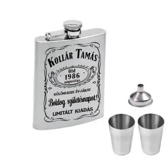 Whiskys flaska szett születésnapra