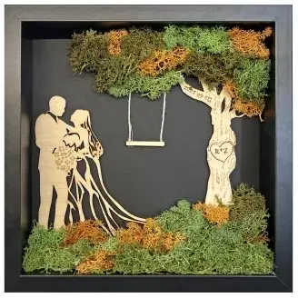 Zuzmó kép - Egyedi esküvői őszi hangulat