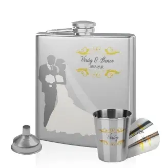 Flaska szett - Esküvőre