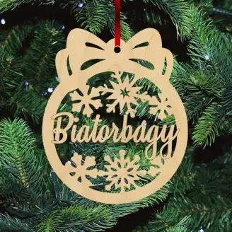 Fa karácsonyfadísz - Biatorbágy