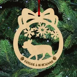 Fa karácsonyfadísz - Csivava