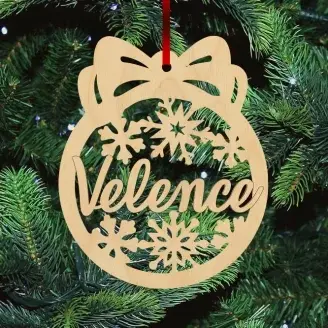 Fa karácsonyfadísz - Velence