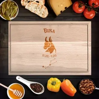 Bika vágódeszka - nyeles