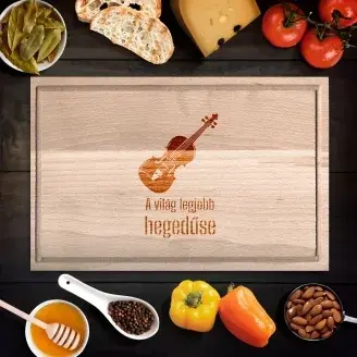 Hegedűs vágódeszka - kicsi