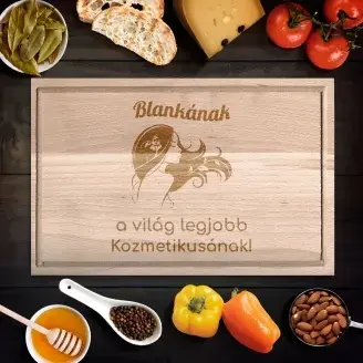 Kozmetikus vágódeszka - kicsi