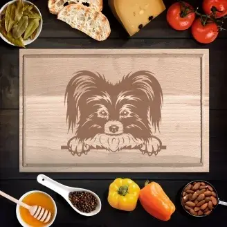 Papillon vágódeszka - kicsi