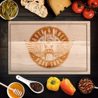 Rock no.2 vágódeszka - kicsi