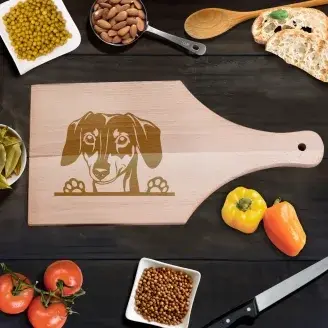 Tacskó 2 vágódeszka - nyeles