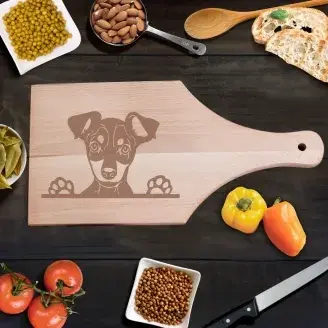 Törpe pincser vágódeszka - kicsi