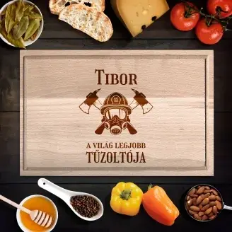 Tűzoltó vágódeszka - kicsi