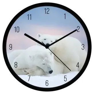 Jegesmedvék falióra