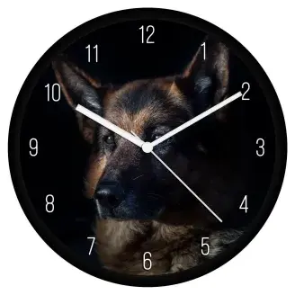 Német juhász falióra