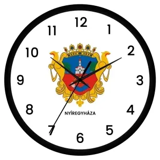 Nyíregyháza címeres falióra