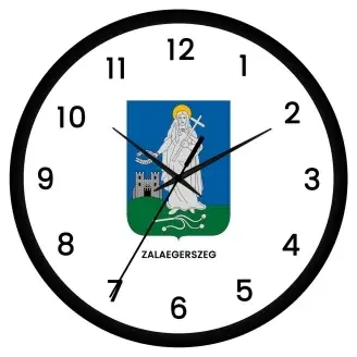 Zalaegerszeg címeres falióra