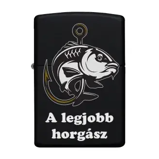 Benzines öngyújtó fekete - Legjobb horgász