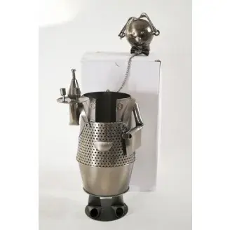 Fém bortartó pincér