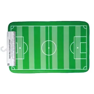 Fürdőszoba szőnyeg - focipálya