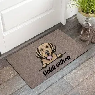 Lábtörlő - Golden Retriever otthon beltéri lábtörlő
