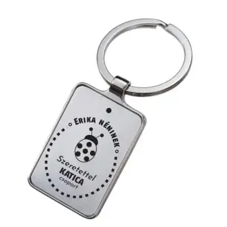 Gravírozott kulcstartó - Bölcsis néninek