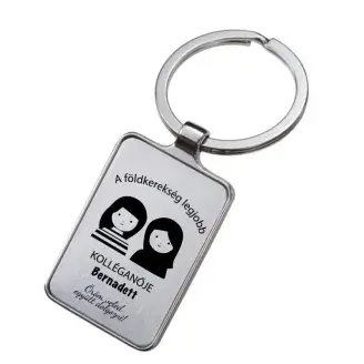 Gravírozott kulcstartó - Legjobb kolléganő