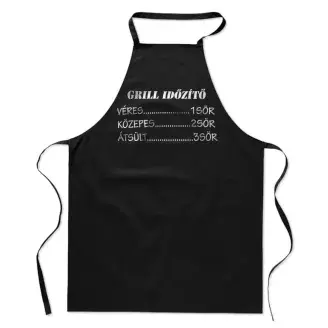 Szakácskötény - Grill időzítő