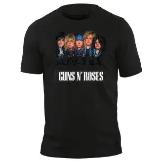 Póló - Guns N&#039; Roses - karikatúra