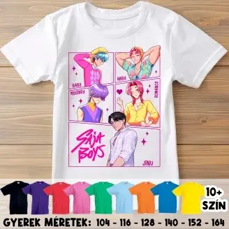 Gyerek póló - K-pop - Saja boys