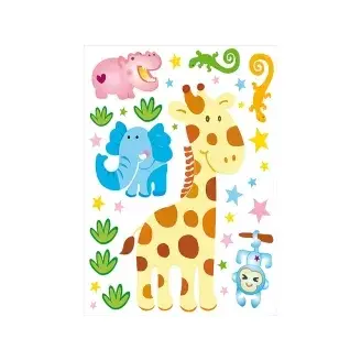 Gyerekszoba falmatrica - Kenya