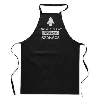 Szakácskötény - Gyönyörű szakács