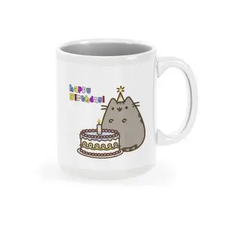 Bögre - Happy birthday cat