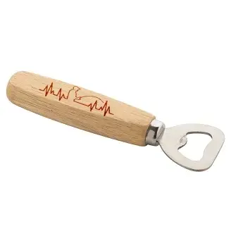 Sörnyitó fa nyéllel- Horgász szívverés