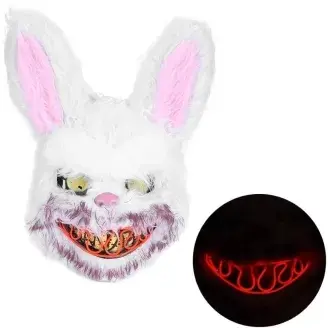 Horror nyúl - világító maszk