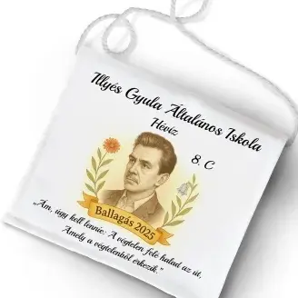 Ballagási tarisznya Iskolásoknak - Illyés Gyula