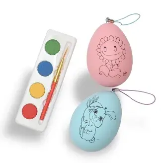 Festhető húsvéti tojás vízfestékkel