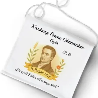 Ballagási tarisznya Iskolásoknak - Kazinczy Ferenc