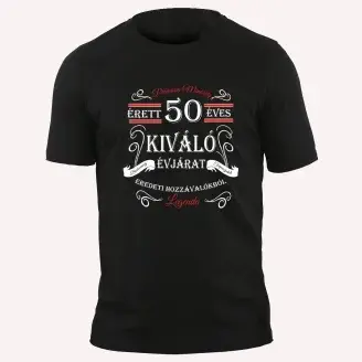 Póló - Kiváló évjárat - 50