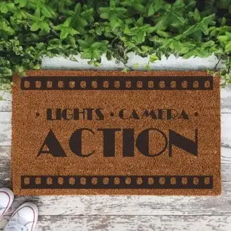 Kókuszrost lábtörlő - Cinema action