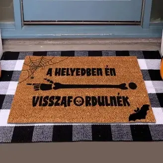 Kókuszrost lábtörlő - Én visszafordulnék