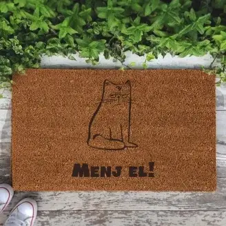 Kókuszrost lábtörlő - Menj el!