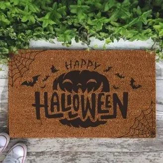 Kókuszrost lábtörlő - Happy Halloween