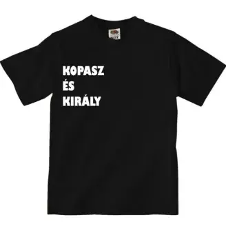 Kopasz és Király póló