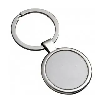 Gravírozható kör alakú kulcstartó