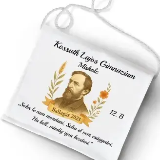 Ballagási tarisznya Iskolásoknak - Kossuth Lajos