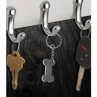 Plexi kulcstartó - Csont