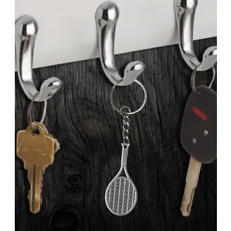 Plexi kulcstartó - Tenisz