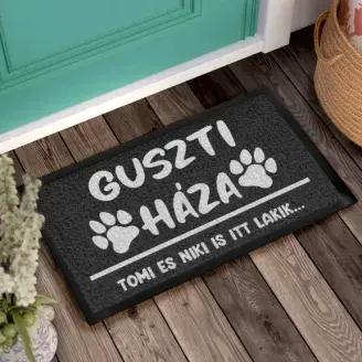 Kutyus otthona lábtörlő