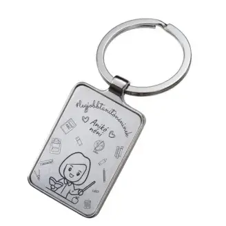 Gravírozott kulcstartó - Legjobb Tanító néninek