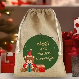 Mikulás zsák - Pamut vászon - Első csomag