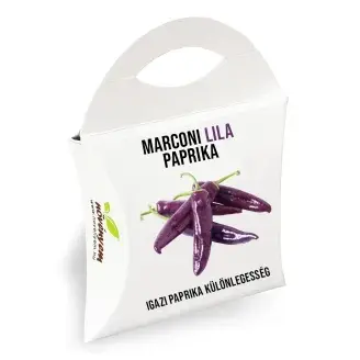 Lila marconi paprika magok díszdobozban