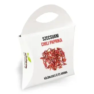 Szecsuani chili magok díszdobozban